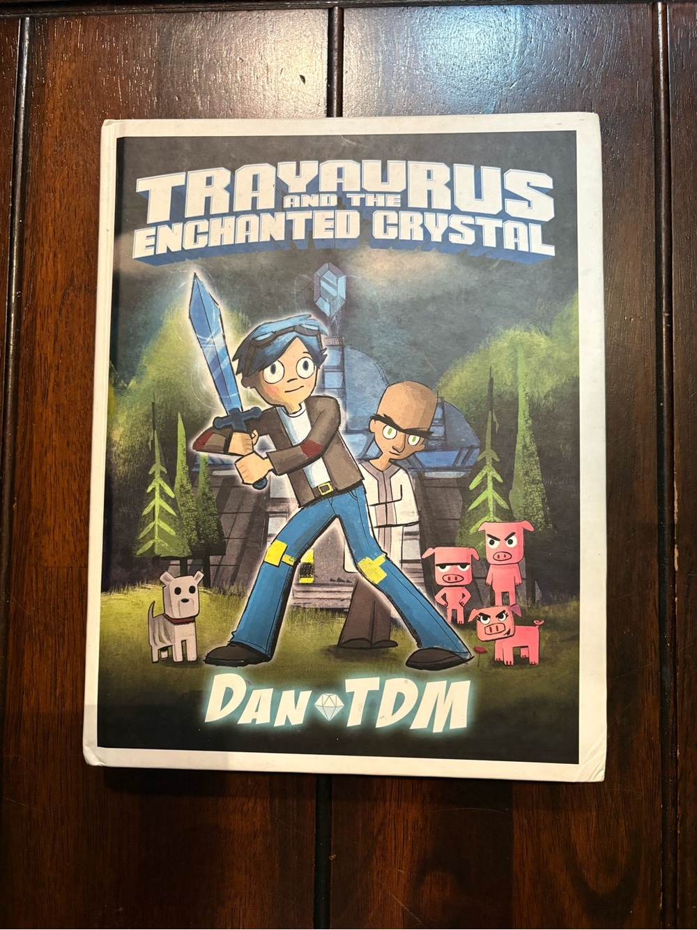 DanTDM "Travaurus and the Enchanted Crystal" Illustrated Book